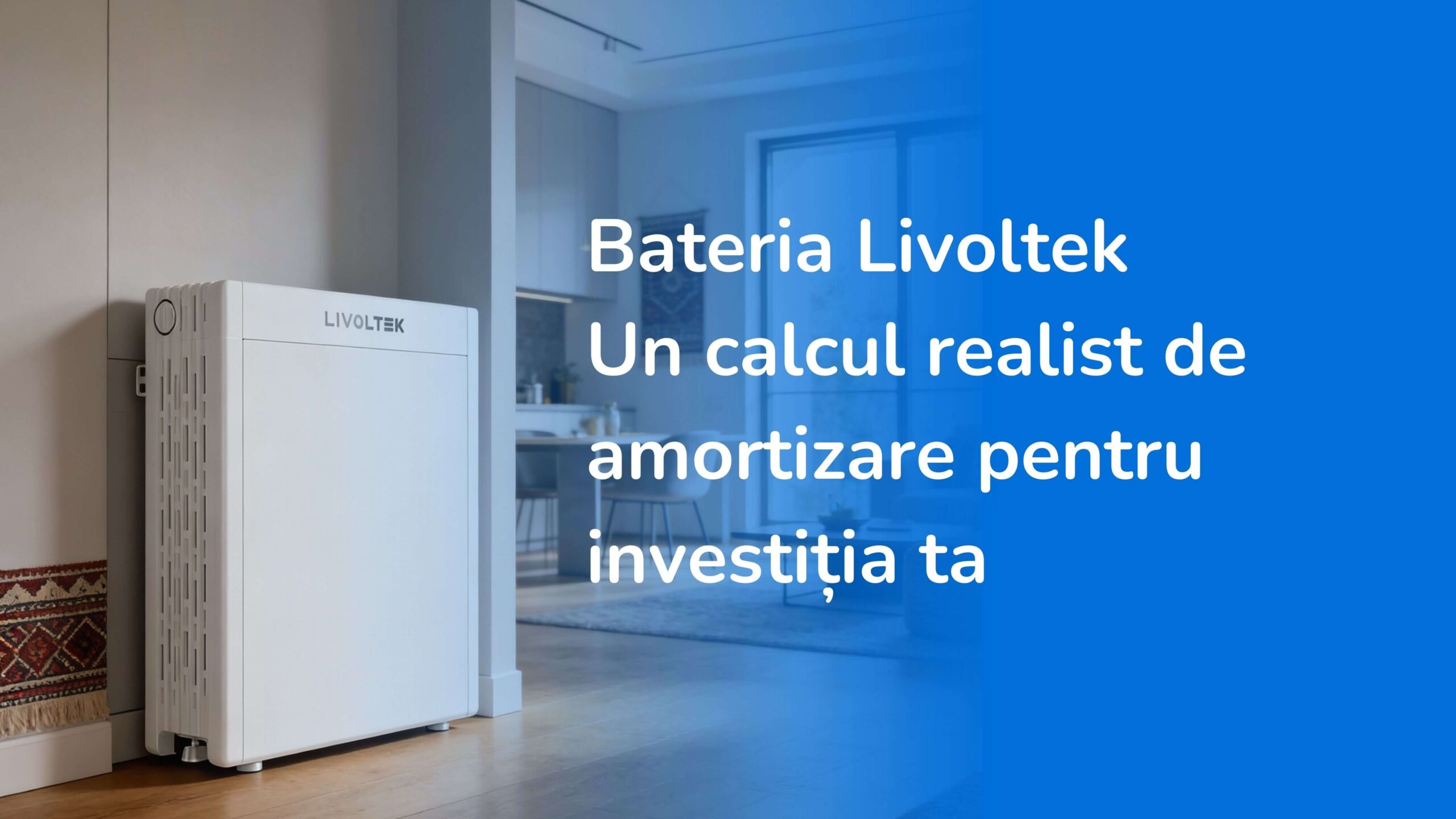 Bateria Livoltek un calcul realist de amortizare pentru investiția ta